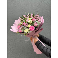 15 RENKLİ GÜL BUKETİ